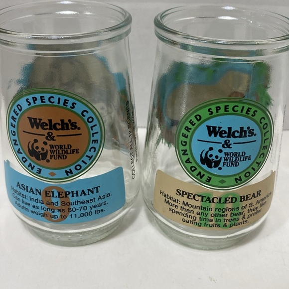 WELCH’S ENDANGERED SPECIES COLLECTION JELLY JARS - Picture 11 of 16